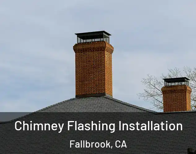 Chimney Flashing Installation Fallbrook, CA
