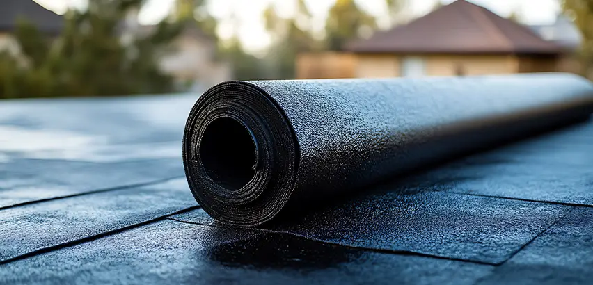 Rubber Flat Roof Replacement in Fallbrook