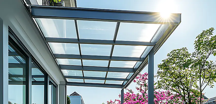 Glass Patio Roof Installation in Fallbrook
