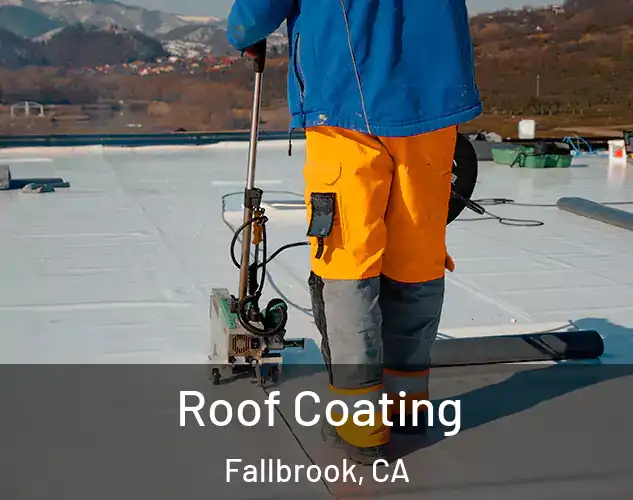  Roof Coating Fallbrook, CA
