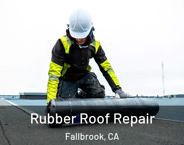  Rubber Roof Repair Fallbrook, CA