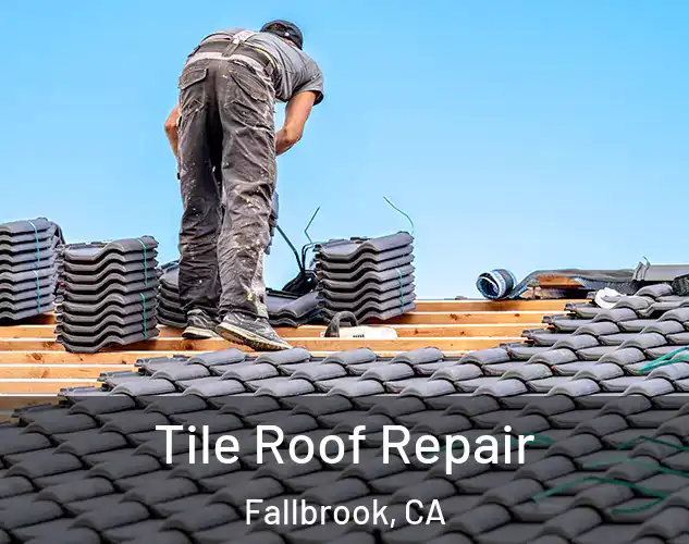  Tile Roof Repair Fallbrook, CA